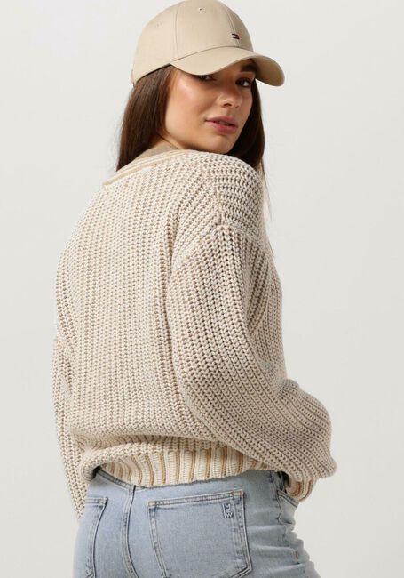 Ecru SIMPLE Vest KNIT-CO-NUK-24-1 - large