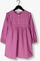 Roze SCOTCH & SODA Mini jurk BRODERIE ANGLAISE PANEL DRESS - medium