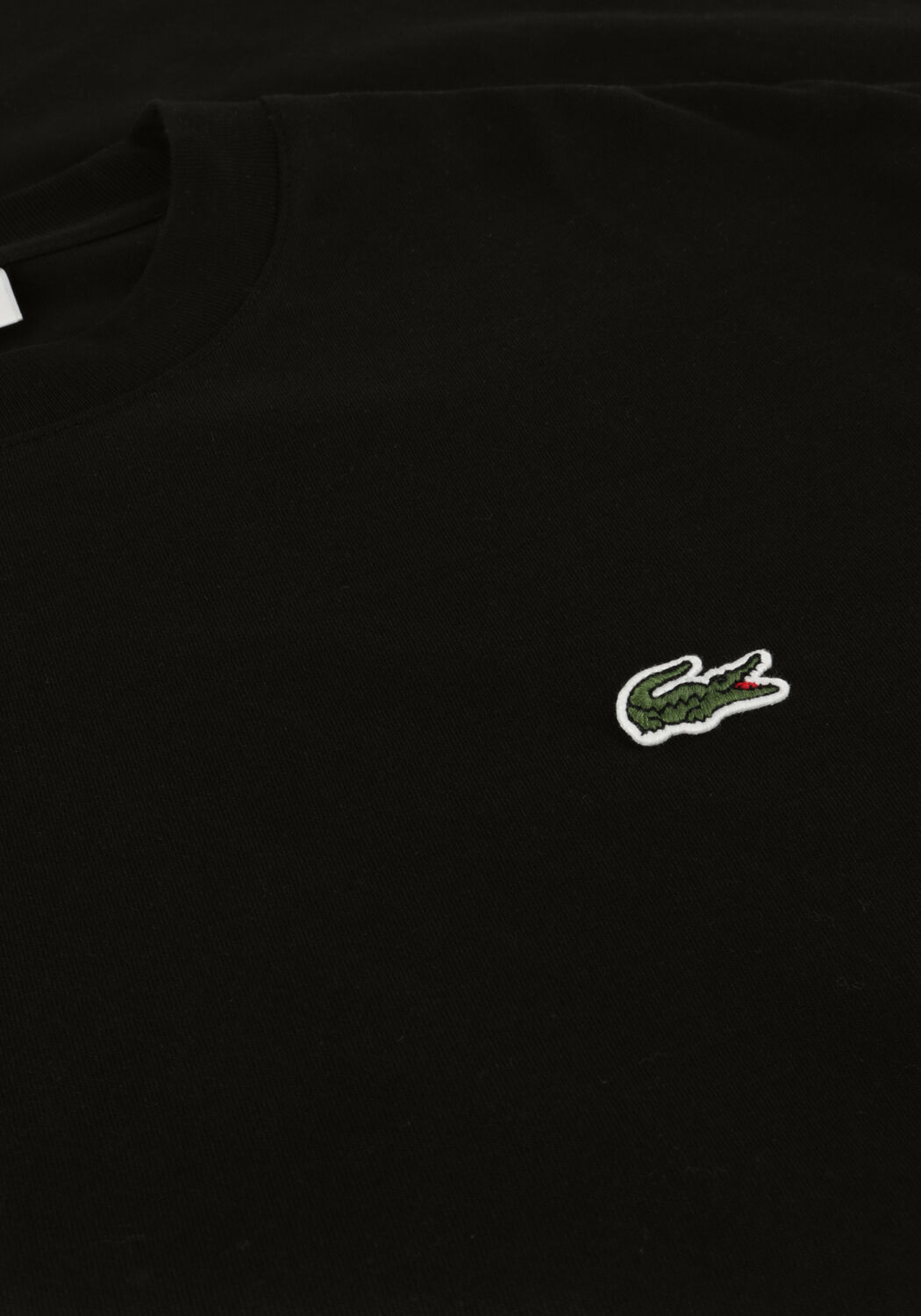Zwarte LACOSTE T-shirt COTTON T-SHIRT - large