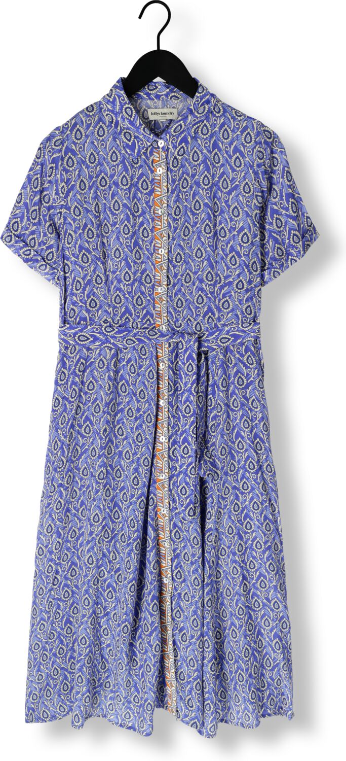 LOLLYS LAUNDRY Dames Jurken Blakell Maxi Dress Ss Blauw