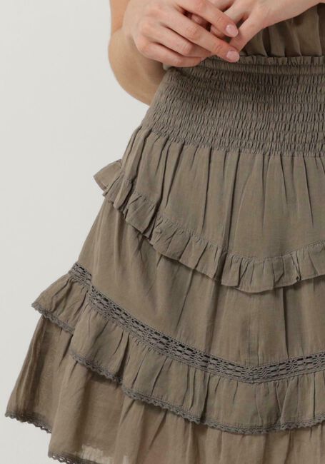 Taupe NOTRE-V Minirok VOILE SKIRT - large