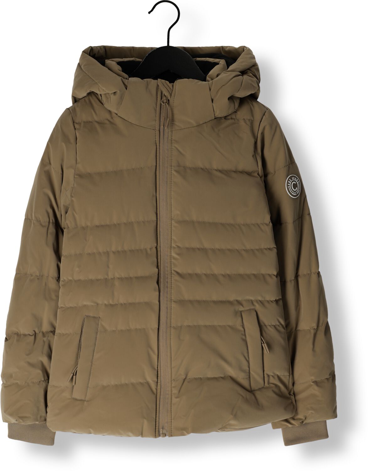 Cars gewatteerde tussenjas THARY zand Beige Meisjes Polyester Capuchon 128