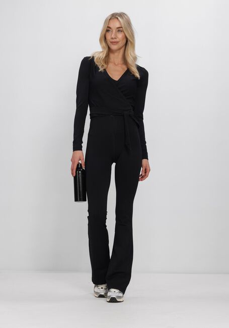 Zwarte AIM'N Flared broek SHAPE SEAMLESS FLARE TIGHTS - large