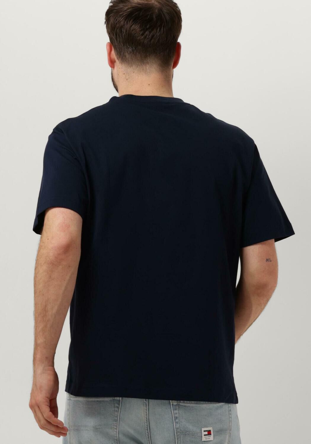 LACOSTE Heren Polo's & T-shirts 1ht1 Men's Tee-shirt Donkerblauw