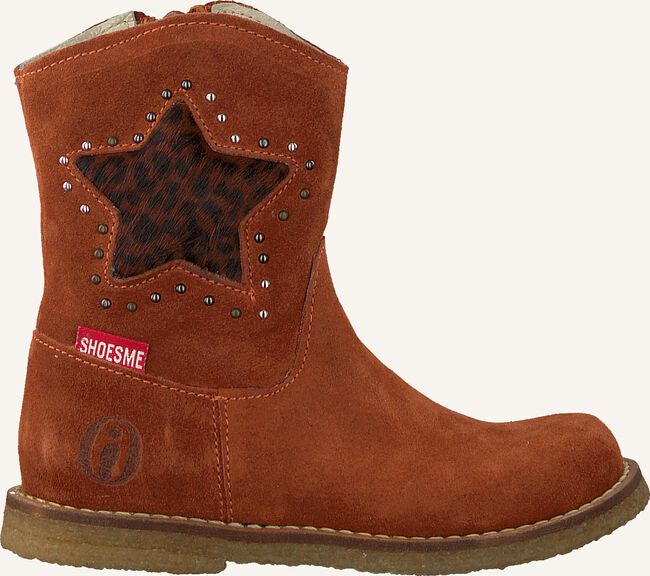 Cognac SHOESME Enkellaarsjes CR9W091 Cognac SHOESME Enkellaarsjes CR9W091 - large