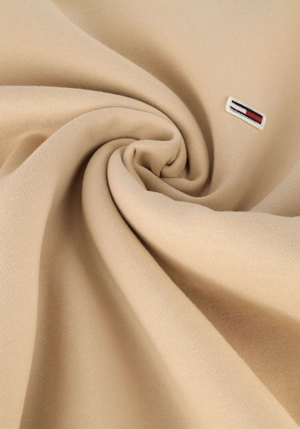 Camel TOMMY JEANS Sweater TJM REGULAR FLEECE C NECK - large