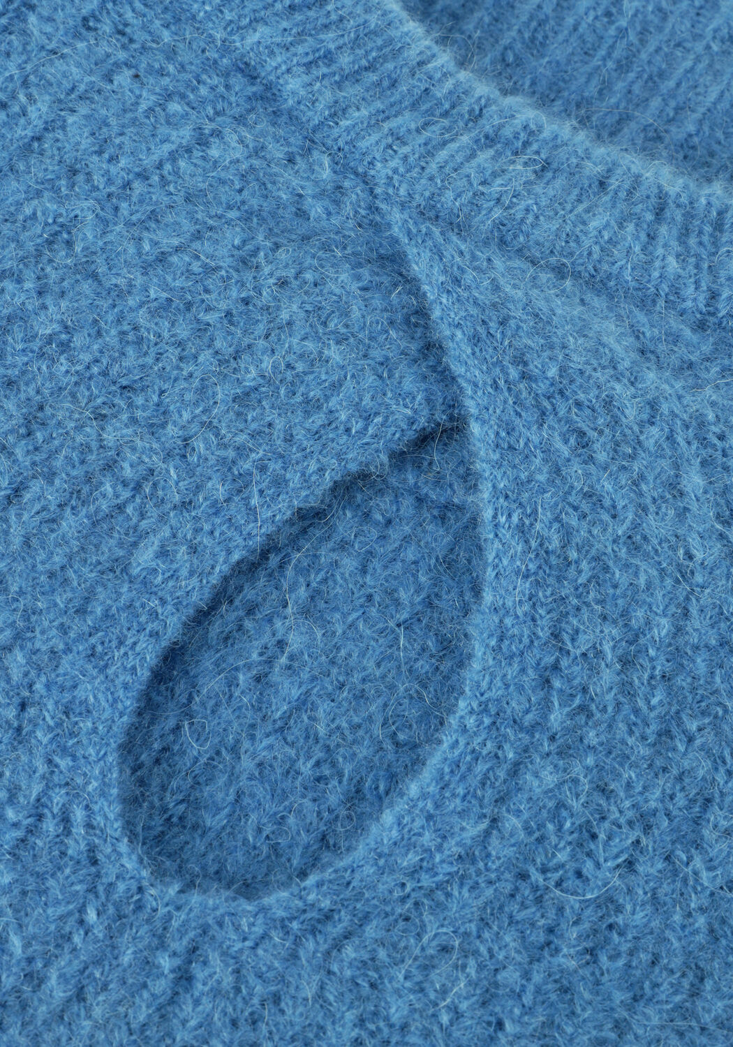 Blauwe MSCH COPENHAGEN Trui MSCHHILA HOPE 2 4 PULLOVER - large