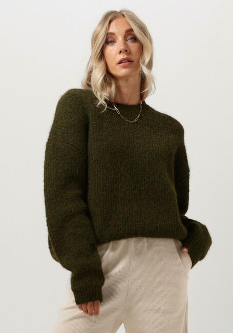 Groene CIRCLE OF TRUST Trui JOY KNIT - large