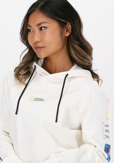 Witte NATIONAL GEOGRAPHIC Sweater HOODY WITH CORD - large