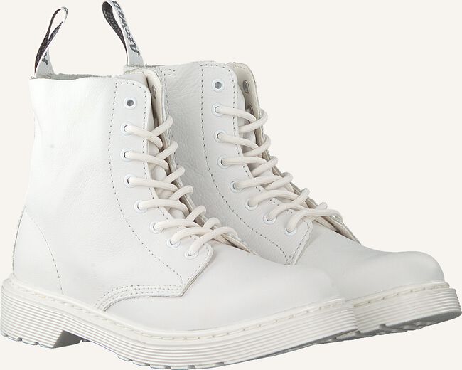 Witte DR MARTENS Veterboots 1460 PASCAL MONO K Witte DR MARTENS Veterboots 1460 PASCAL MONO K - large