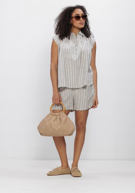 Lichtblauwe KNIT-TED Blouses ROSE - large