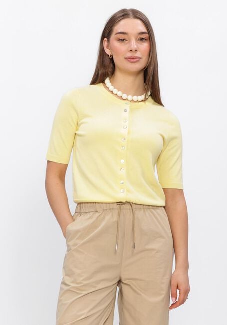 Gele MOVES Vest POLLANA CARDIGAN 4635 - large