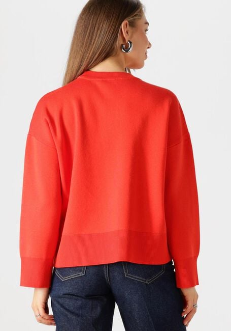 Rode OBJECT Trui OBJELLY L/S OZ O-NECK KNIT DIV - large
