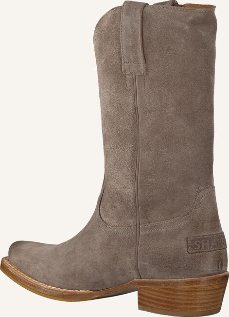 Grijze SHABBIES Enkellaarsjes 192020060 Grijze SHABBIES Enkellaarsjes 192020060 - large