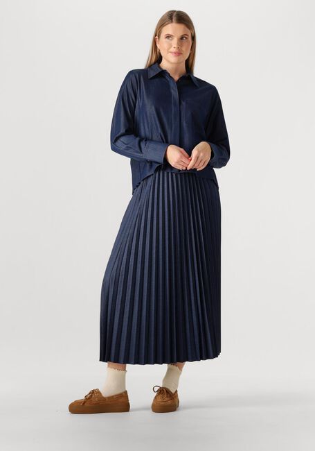 Donkerblauwe INWEAR Midirok CHERRIEIW SKIRT - large