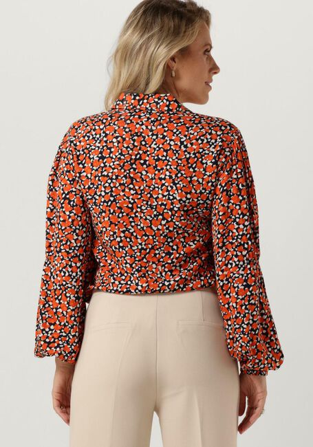 Oranje ANOTHER LABEL Blouses JAYLA DOT SHIRT L/S - large