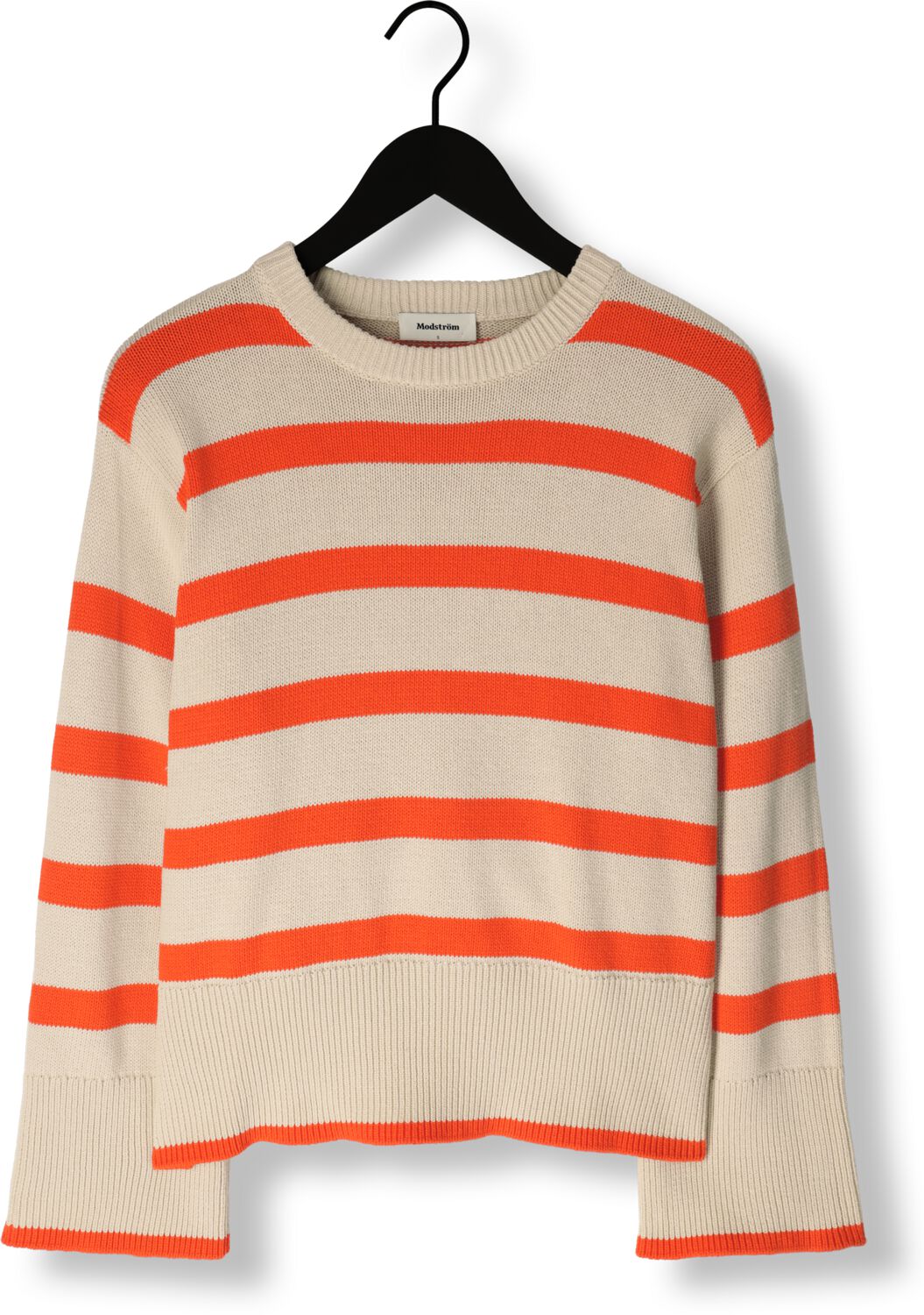 MODSTRÖM Modström Dames Truien & Vesten Corbinmd Stripe O-neck Zand