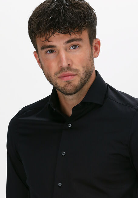 Zwarte PORTO MILANO Klassiek overhemd MILANO - large