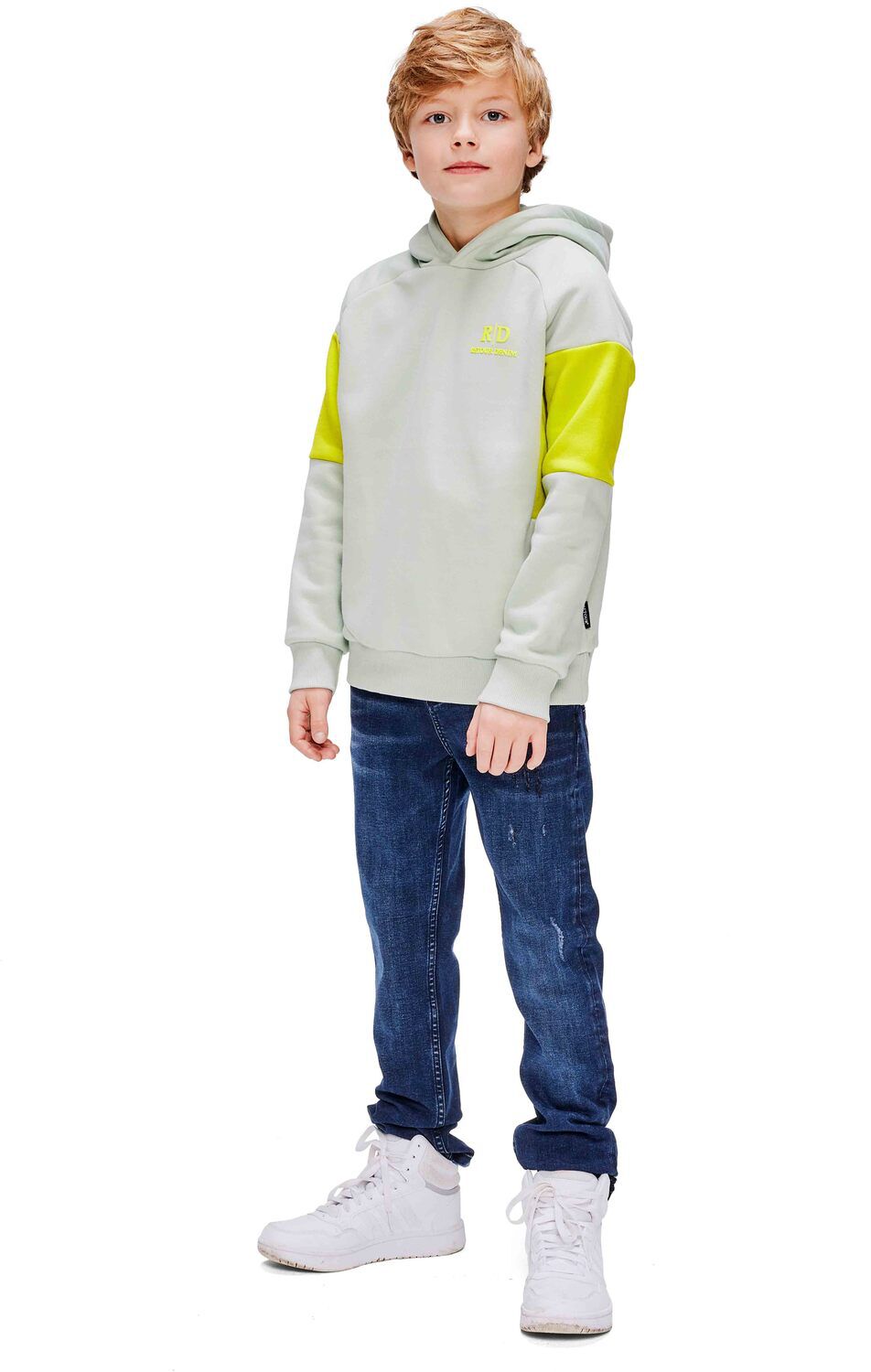 Groene RETOUR Sweater RICK - large