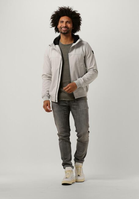 Olijf PUREWHITE Trui FLAT KNITTED SHIRT WITH SMALL LOGO ON CHEST - large