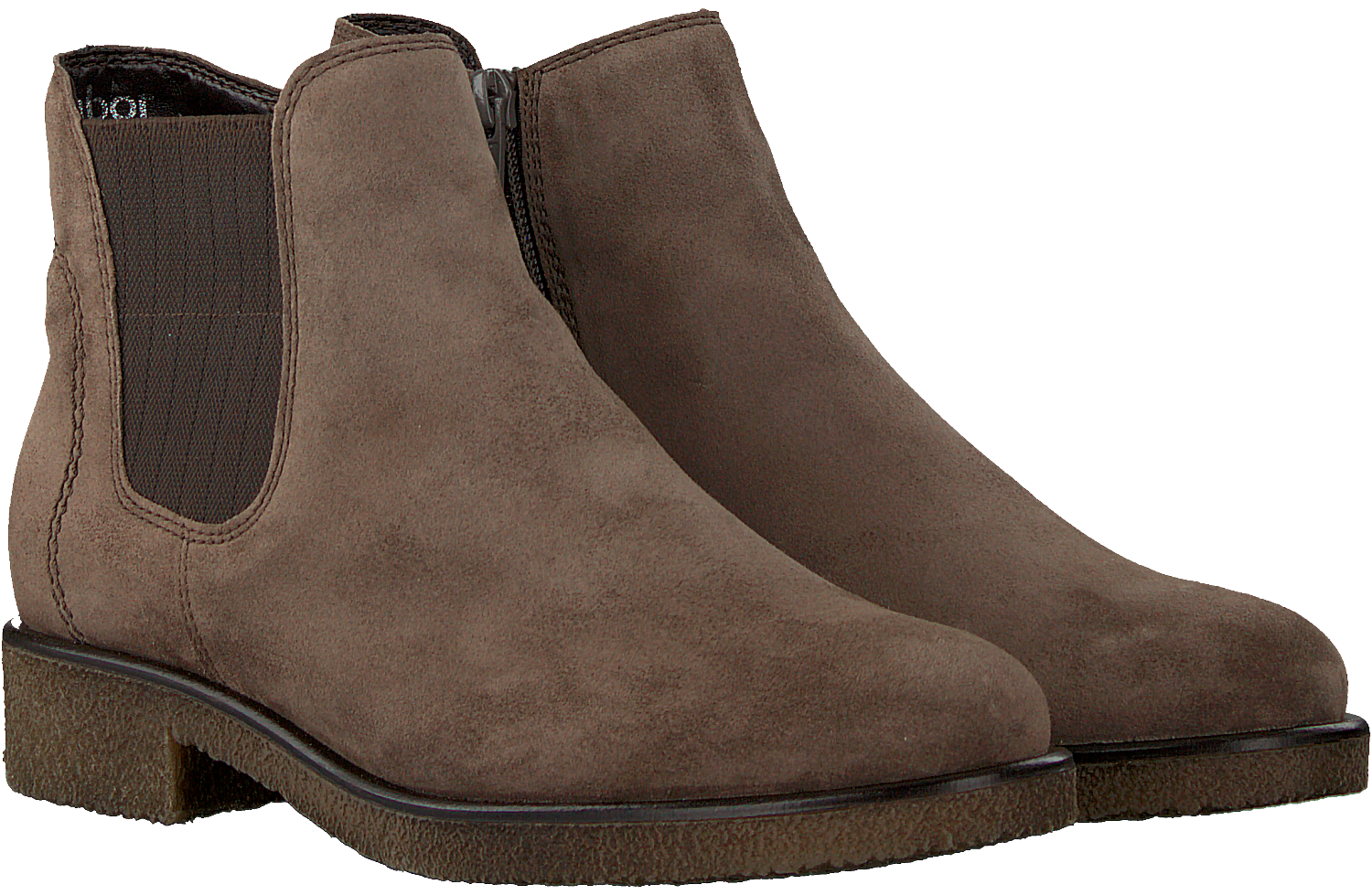 gabor chelsea boots taupe