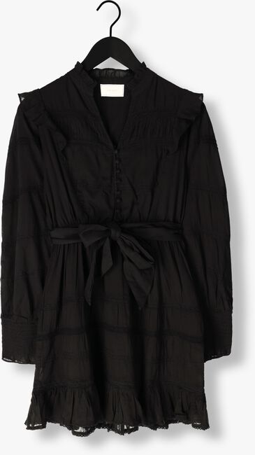 Zwarte NEO NOIR Mini jurk SALLI S VOILE DRESS - large