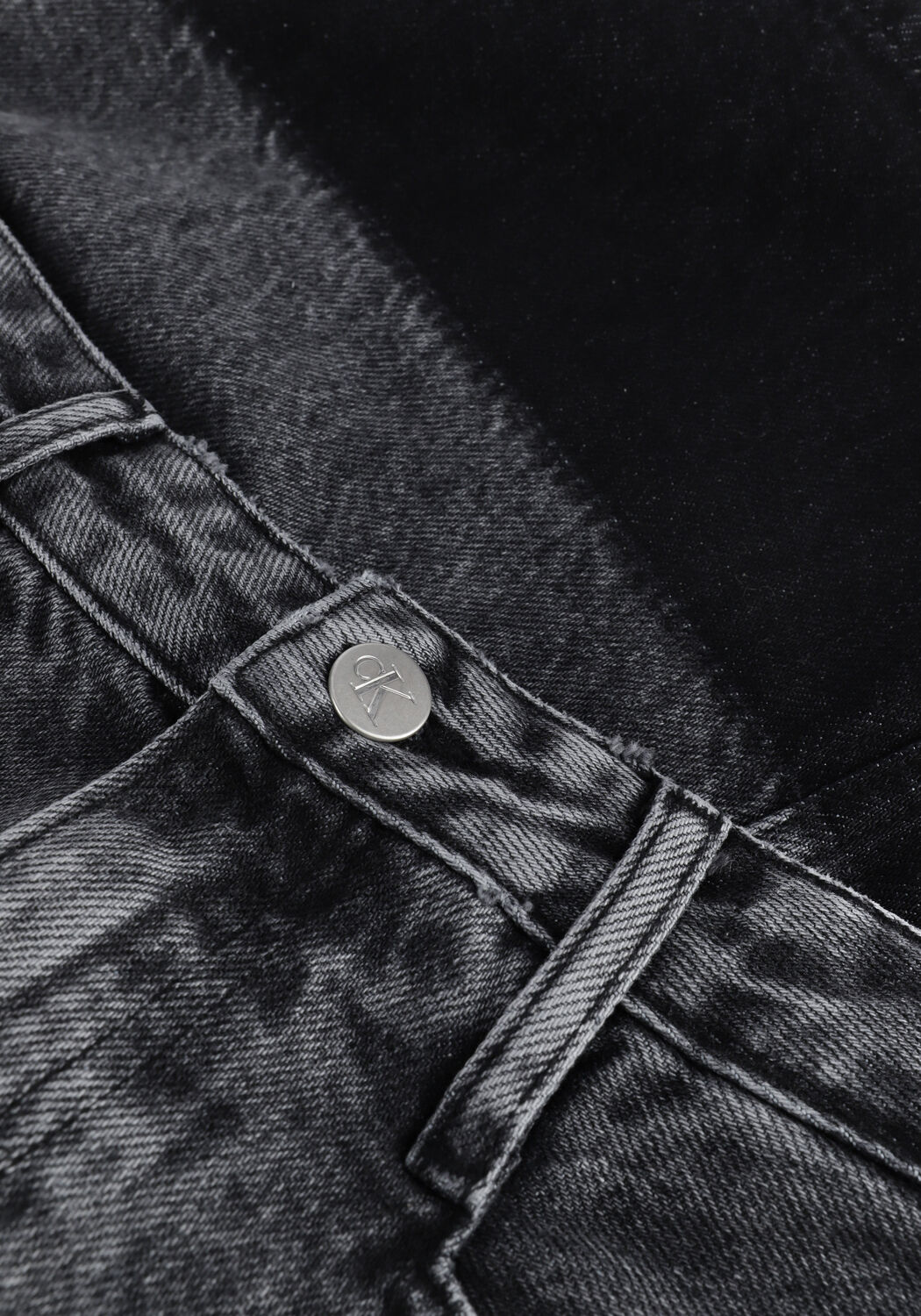 Donkergrijze CALVIN KLEIN Minirok A-LINE UTILITY MINI SKIRT - large