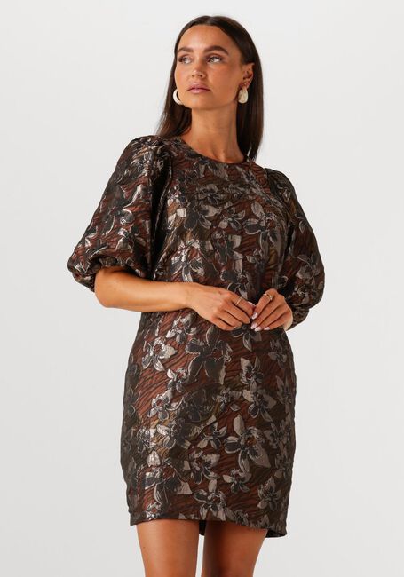 Bronskleurig NOTRE-V Mini jurk NV-GISELDA - large