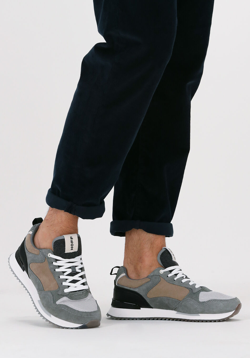 Grijze THE HOFF BRAND Lage sneakers BUENOS AIRES - large