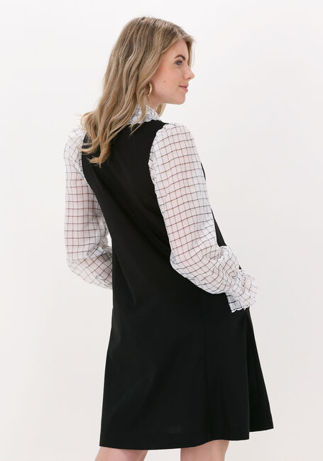 Zwarte LEVETE ROOM Mini jurk PENG 5 DRESS - large