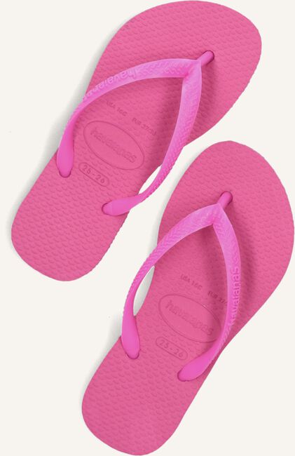 Roze HAVAIANAS Slippers BABY BRASIL LOGO II  Roze HAVAIANAS Slippers BABY BRASIL LOGO II  - large