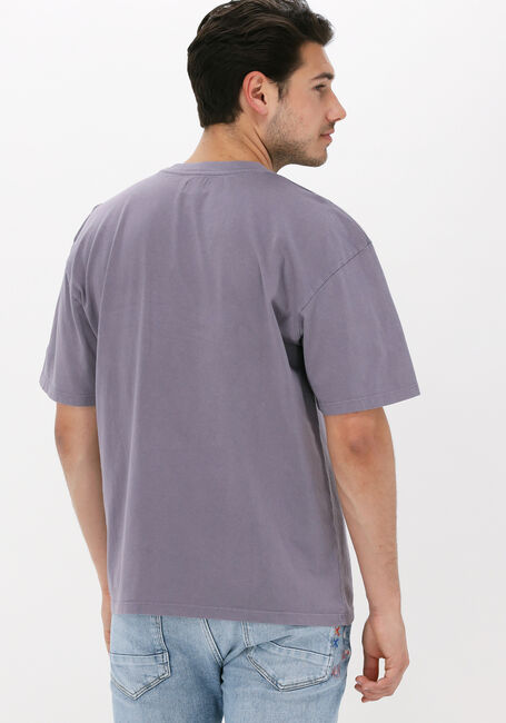 Paarse EDWIN T-shirt HANADOROBO IV NATURAL TS - large
