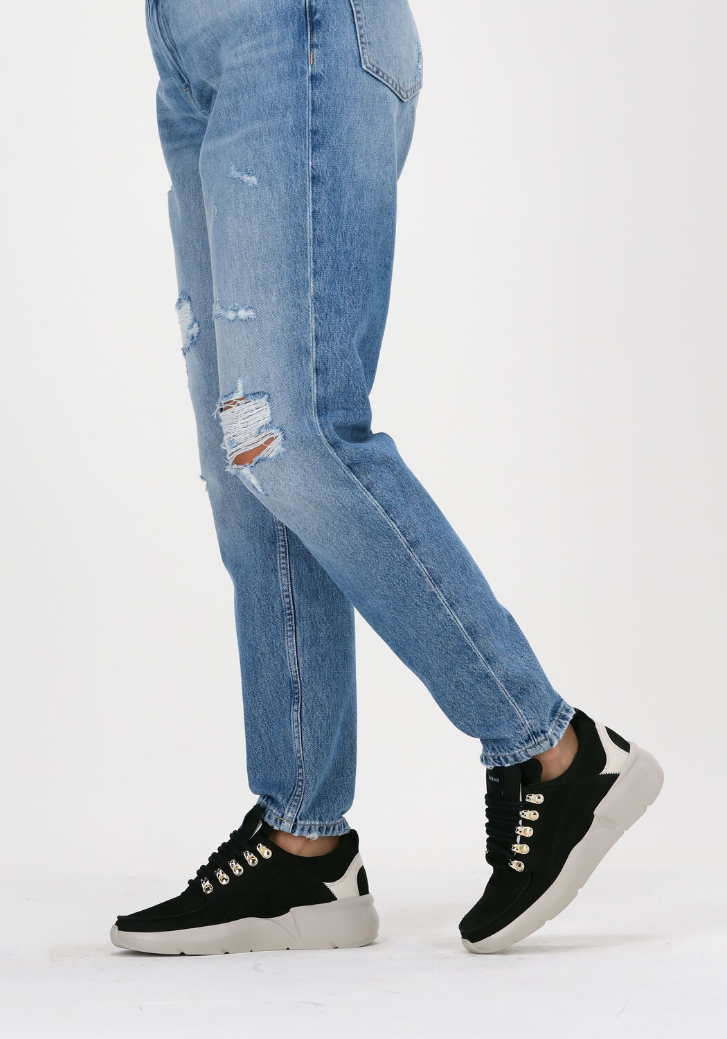 Zwarte NUBIKK Lage sneakers ROQUE ROYAL DAMES - large
