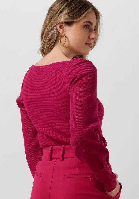 Roze VANILIA Sweater STRUC SPECIAL SLEEVE - large