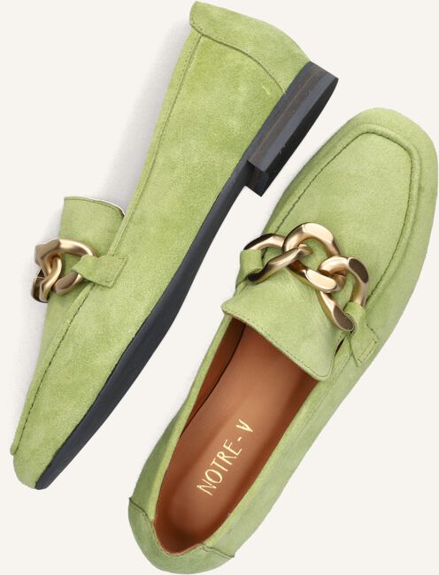 Groene NOTRE-V Loafers 6114 Groene NOTRE-V Loafers 6114 - large