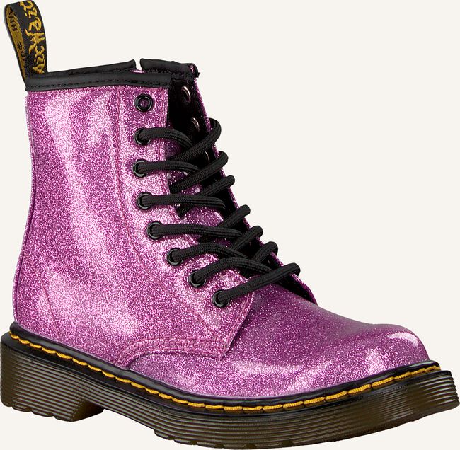 Roze DR MARTENS Veterboots 1460 GLITTER T/J Roze DR MARTENS Veterboots 1460 GLITTER T/J - large