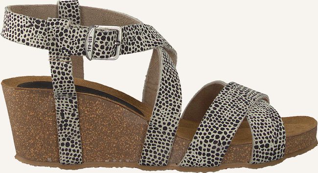 Beige RED-RAG Platte sandalen 78080 Beige RED-RAG Platte sandalen 78080 - large