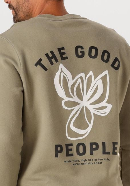 Groene THE GOODPEOPLE Sweater LITO - large
