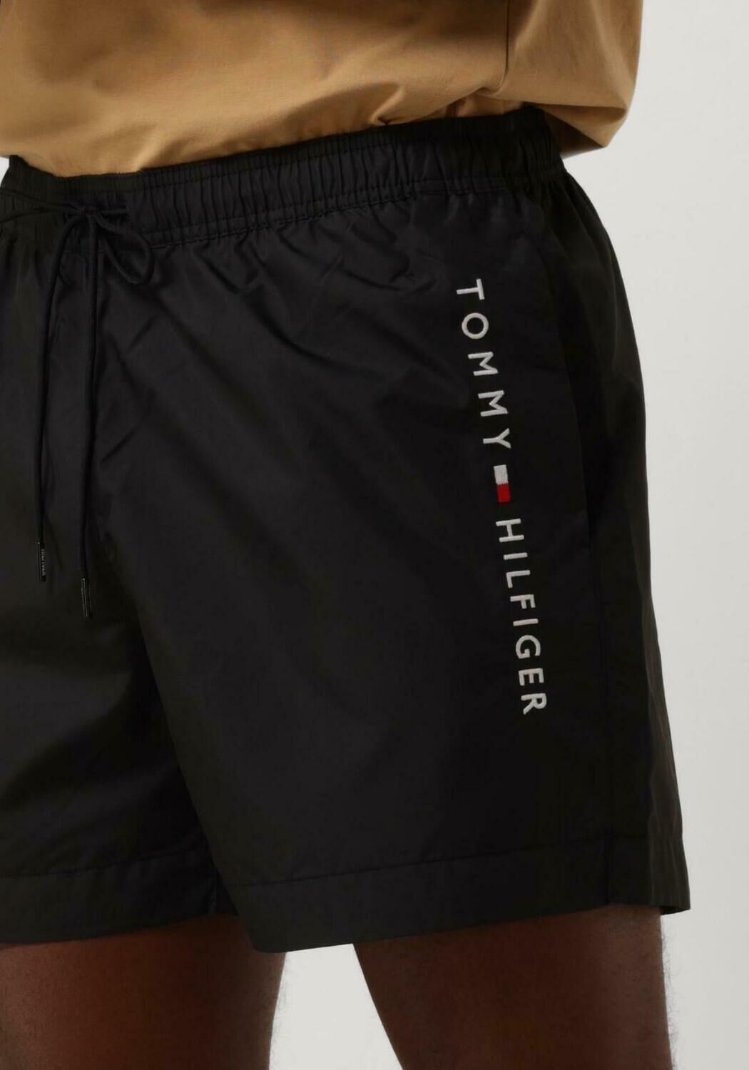 TOMMY HILFIGER UNDERWEAR Tommy Hilfiger Heren Zwembroeken Medium Drawstring Zwart