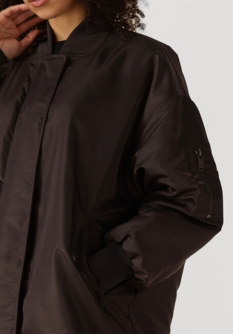 Zwarte MY ESSENTIAL WARDROBE Gewatteerde jas HELGAMW REVERSABLE LONG JACKET - large