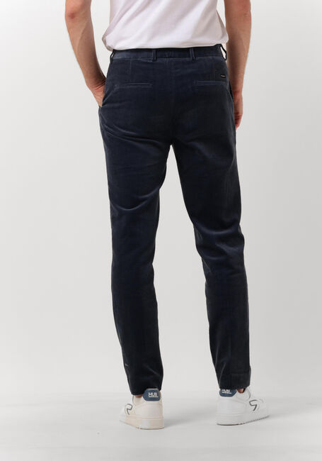 Blauwe SCOTCH & SODA Chino BLAKE - CORDUROY PLEATED CHINO - large