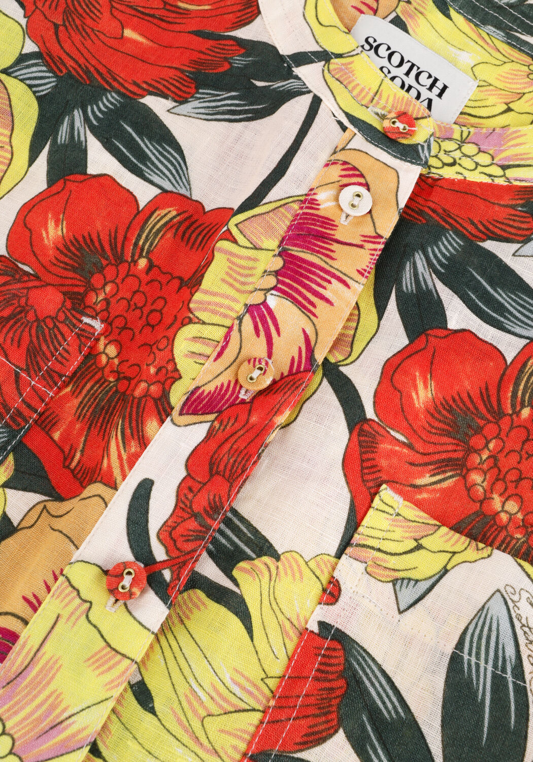 Multi SCOTCH & SODA Playsuits LINEN ALL-IN-ONE - large