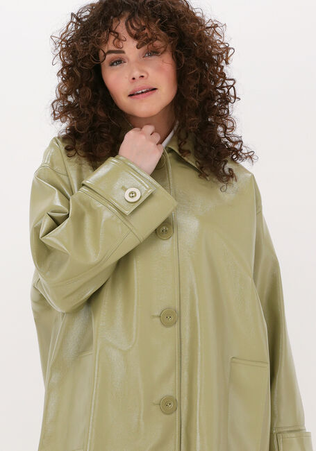 Groene STAND STUDIO Mantel KALI COAT - large