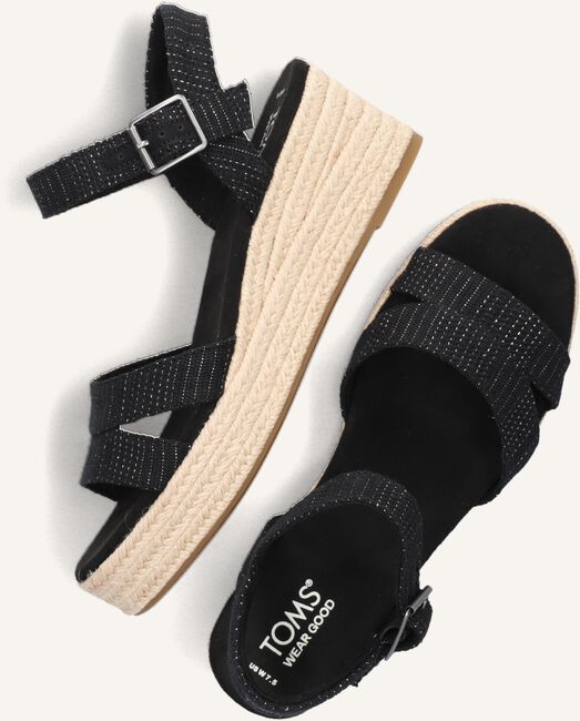 Zwarte TOMS Sandalen AUDREY Zwarte TOMS Sandalen AUDREY - large