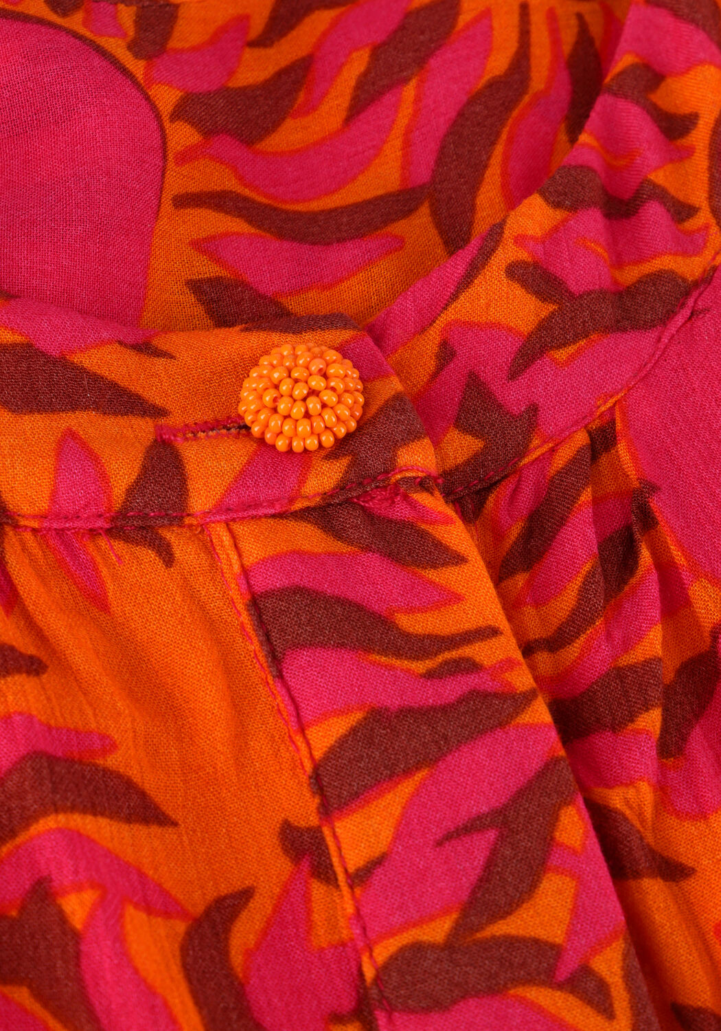 Oranje HARPER & YVE Mini jurk MAE-DR - large