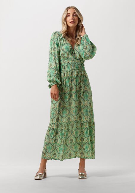 Groene JANICE Maxi jurk MILAN - large
