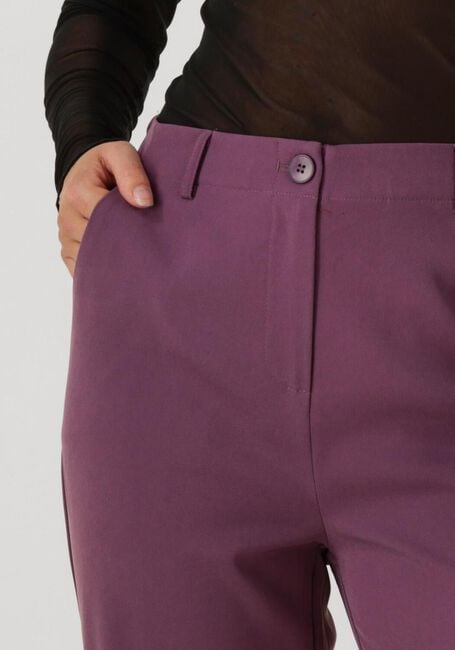 Paarse YDENCE Wijde broek PANTS SOLANGE TALL - large