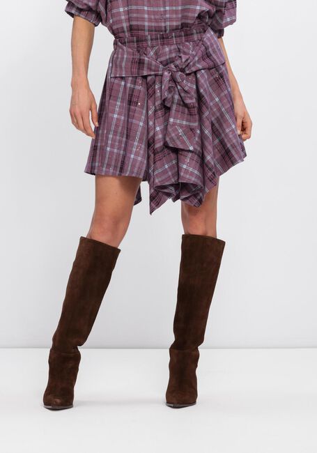 Paarse STUDIO AMAYA Minirok IRIA SKIRT - large