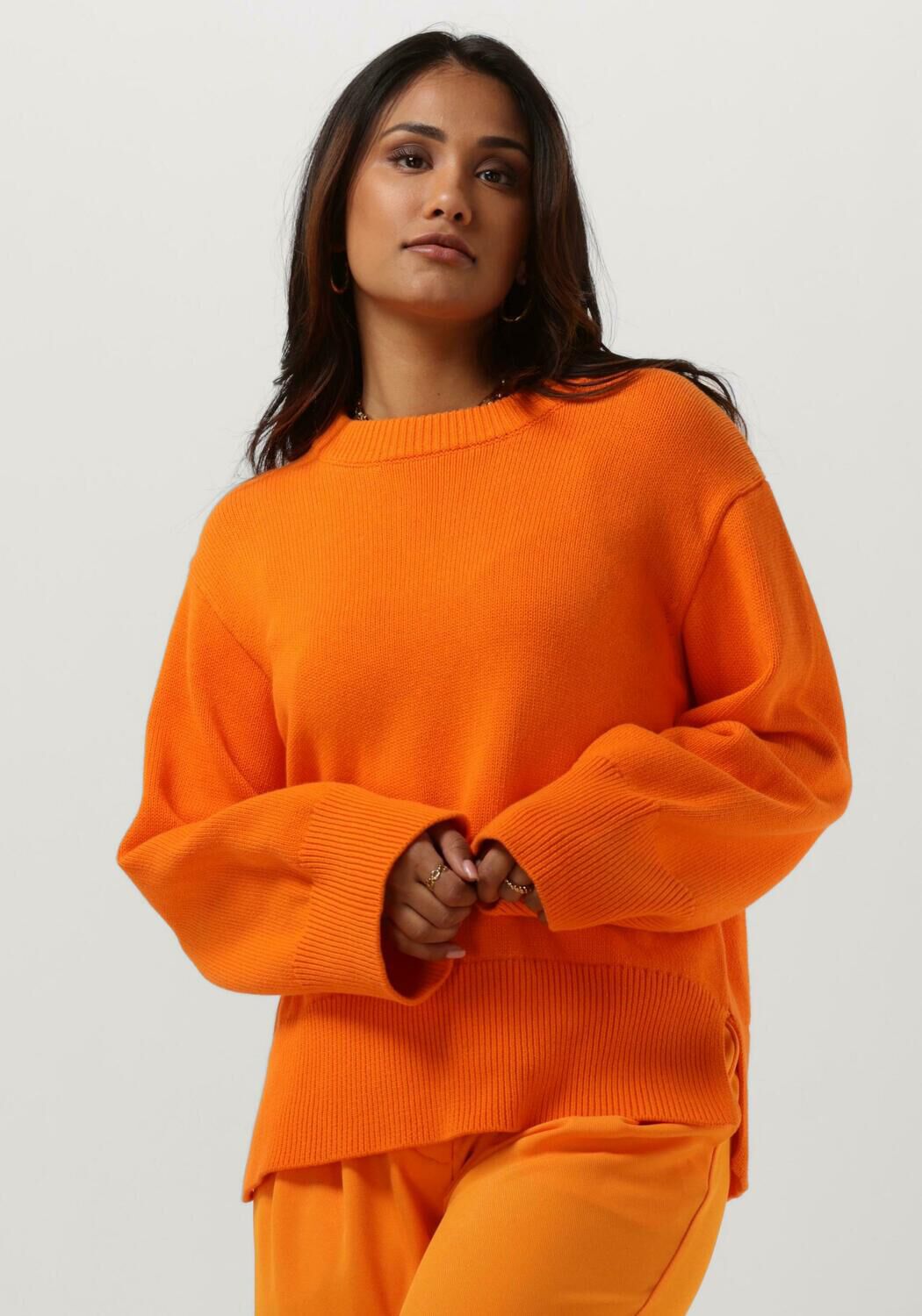 Oranje MODSTROM Trui CORBIN MD O NECK Omoda