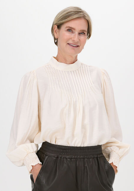 Creme CO'COUTURE Blouses CALLUM PINTUCK SHIRT - large